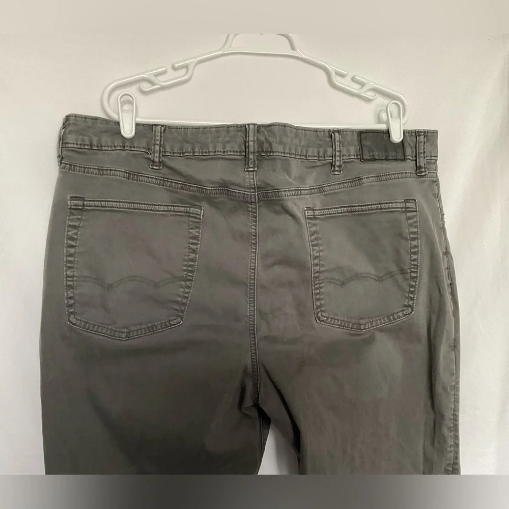 American Eagle Outfitters Gray Straight Leg Jeans